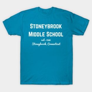 Stoneybrook Middle School white txt T-Shirt